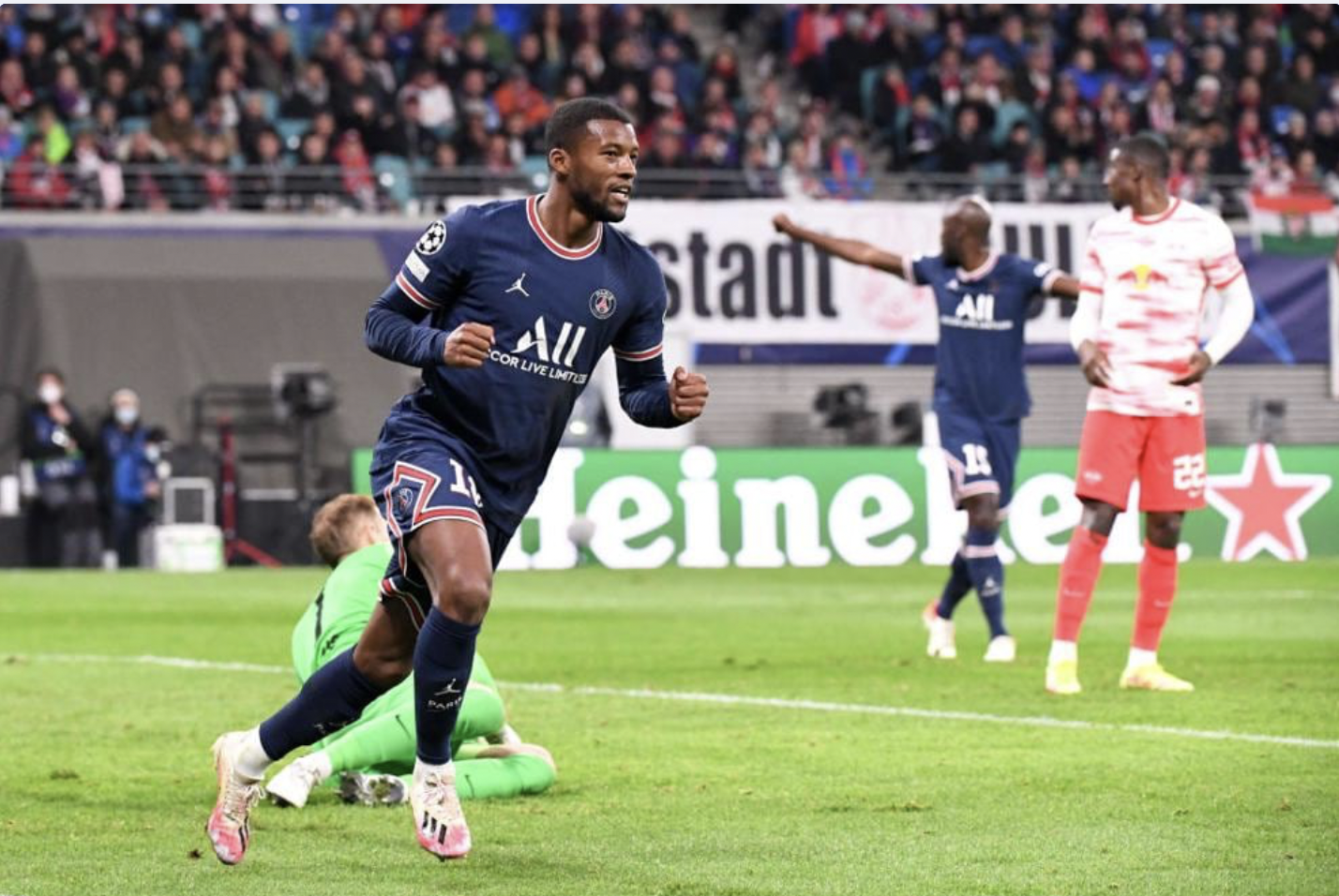 Video highlights trận RB Leipzig 2-2 PSG